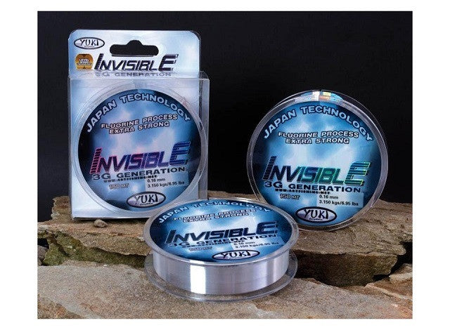 Yuki 3G Invisible Nylon Fishing Line 2000m Spools